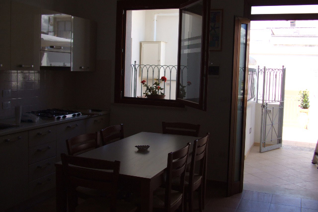 Cucina e terrazza